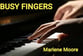 Busy Fingers piano sheet music cover